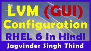 ✅ how to Create and Configure LVM (Logical Volume Management through GUI ) in Redhat Linux.