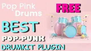 Pop Pink Drums FREE | Best Pop-Punk Drumkit Plugin