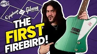 Epiphone x Gibson Custom Shop 1963 Firebird I - Reissuing The FIRST Firebird!