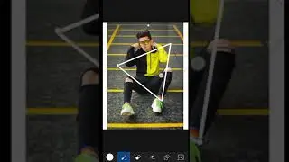 PicsArt Dual Tone Colour Editing Trick || Glowing Triangle Editing |