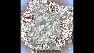 Exploding a layer of TNT with no lag in minecraft