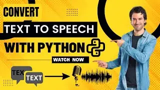 How to Convert Text to Speech Using Python | only  5 Lines of Code |