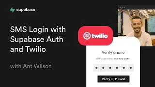 SMS Login with Supabase Auth and Twilio
