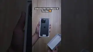 Unboxing the NEW iPhone 15 Pro Max