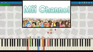 Mii Channel Theme Synthesia