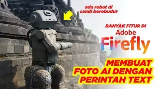 Nyobain fitur Text to image, Text Effects dan Generative recolor Adobe Firefly