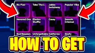 How To GET & USE EMOTES ON PC/MOBILE In ANIME VANGUARDS! Roblox