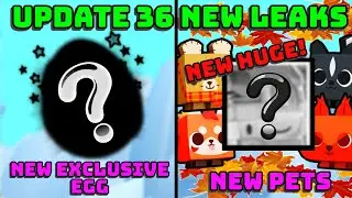 😱 MIDNIGHT EXCLUSIVE EGG, HUGE AUTUMN CHEST MIMIC AND MORE - UPDATE 36 NEW LEAKS IN PET SIMULATOR 99