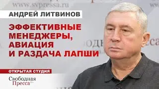 ⚡️ЛИТВИНОВ: О «каннибализме» в авиации, БЕЗОПАСНОСТИ полётов и 1000 РОССИЙСКИХ самолётов к 2030 году