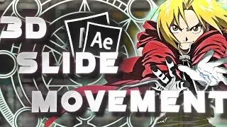 Random ae transitions | 3D Slide movement #4