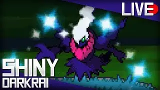 LIVE! Shiny Darkrai after 16,638 Soft Resets in Pokémon Platinum!