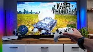 WAR THUNDER On XBOX ONE S | POV Gameplay Test, 4K ULED TV |