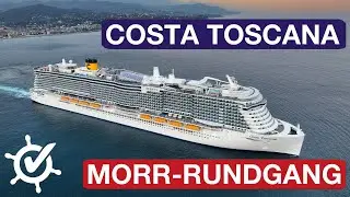 Costa Toscana: Morr-Rundgang auf dem Neubau von Costa Kreuzfahrten
