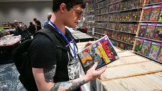 Hunting Down the Best Deals on High grade Batman Comic Books at Shadow Con!