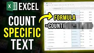 How to Count the Occurrences of a Number or Text in a Range in Excel (UPDATED 2024)