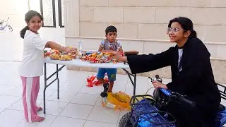جوجو تعمل توصيل طلبات شوفوا ايش صار !!