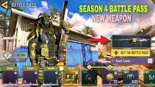 *NEW* Codm Season 4 Battle pass Leaks 2024 | How To Get Free Prizefighters Golden Bull in Codm 2024