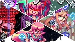 Friday Night Funkin': Paranoia Of Love (Paranoia But Giffany And Monika Sing It)