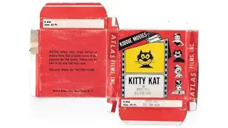 Kitty Kat/Krazy Kat - Bokays and Brickbatz/The War (1925) - Standard 8mm B&W Silent Film Reel Print