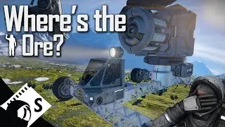 Space Engineers Tutorial: Landing on a planet and finding ore (Guide to finding ore in update 1.186)