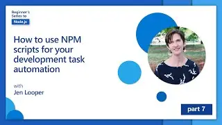 How to use NPM scripts for your development task automation [7 of 26] | Node.js for Beginners