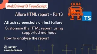 Allure reporting Part 3 | attach screenshot on test failure | using inbuilt methods