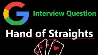 Hand of Straights - Leetcode 846 - Python