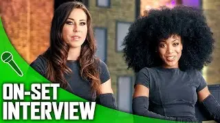 Lucy Cork and Shaina West | THE KILLER’S GAME On-Set Interview