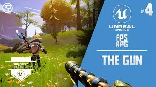 Unreal Engine 5 Tutorial -  FPSRPG Part 4: The Gun