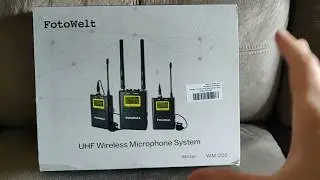 Budget Friendly Wireless Lapel Set - FotoWelt WM-200