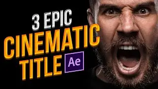3 Epic Cinematic Title Animation in After Effects - After Effects Tutorial | Easy Way!!