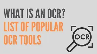 What is an OCR? List of Popular OCR Tools | RPAFeed