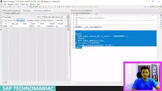 CDS View with input parameters Part 7 ABAP on HANA Course