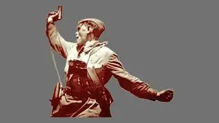 Футаж 9 мая, ВПЕРЁД! ЗА РОДИНУ!, на альфа-канале (прозрачный фон)