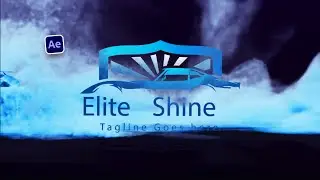 Car Drifting Logo Reveal Animation | After Effects Tutorial | Logo Animation Tutorial