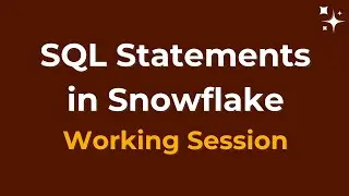 SQL Statements in Snowflake | DDL DML TCL DRL DCL