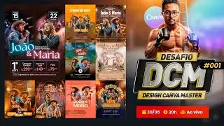 DCM 001 - Desafio Design Canva Master