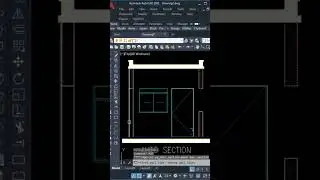 Automatic Section #autocad #cadtipstricks #autocad #beginnersautocad