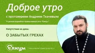 О ЗАБЫТЫХ ГРЕХАХ. о. Андрей Ткачёв о грехах и грешнике, как отделить одно от другого?