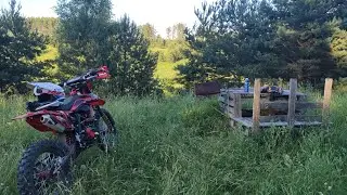 FXmoto YX300 - мой эндуроснаряд в  сравнении с Авантис А7 177. 2-х часовая эндуротренировка))