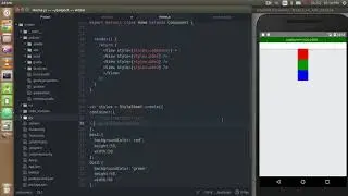 React-Native tutorial # 11 react-native flex layout | learn style concept