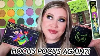 HOCUS POCUS 2 X COLOURPOP! FULL COLLECTION REVIEW + TUTORIAL