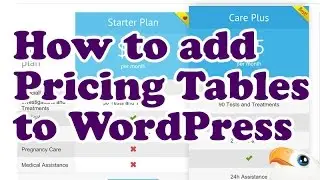 How to Add Tables to Wordpress - Tutorial Video