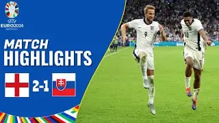 England vs Slovakia | 2-1 | Highlights | UEFA Euro 2024 | jude bellingham goal