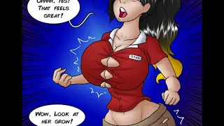 Female Butt and Hourglass Expansion Sequences Artwork 92: Bombshell Soda