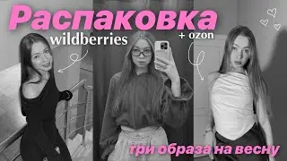 лучшая одежда на весну/лето💖 с Wildberries и ozon РАСПАКОВКА