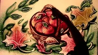 Песочная анимация на стихотворение А.Шехтера 