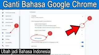 cara mengubah atau mengganti bahasa di google chrome