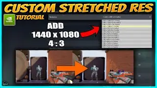 How To ADD CUSTOM Resolution In VALORANT // 1440x1080 (4:3)