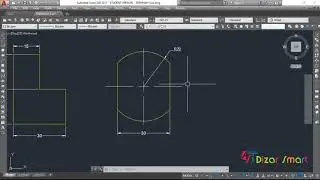 Tekhnik gambar Mesin dengan Autocad #15 #16